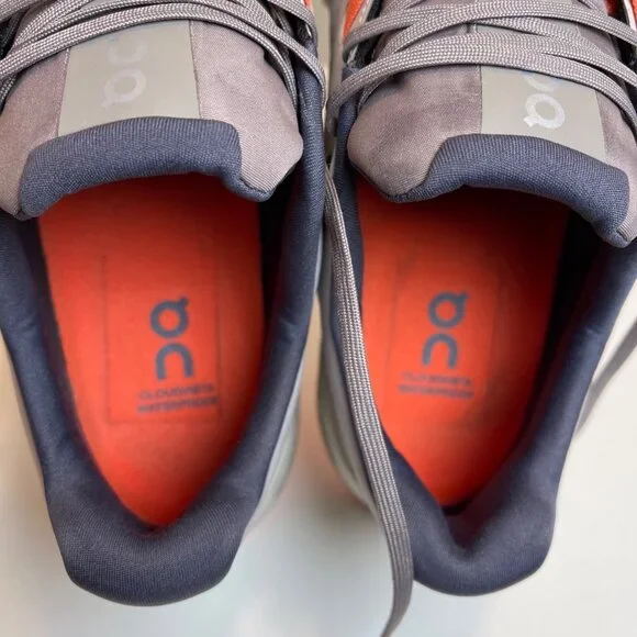 On Cloudvista 2 Waterproof Mens 11 Trail Running Shoes Pearl Ice 3ME30142531 - Picture 9 of 11